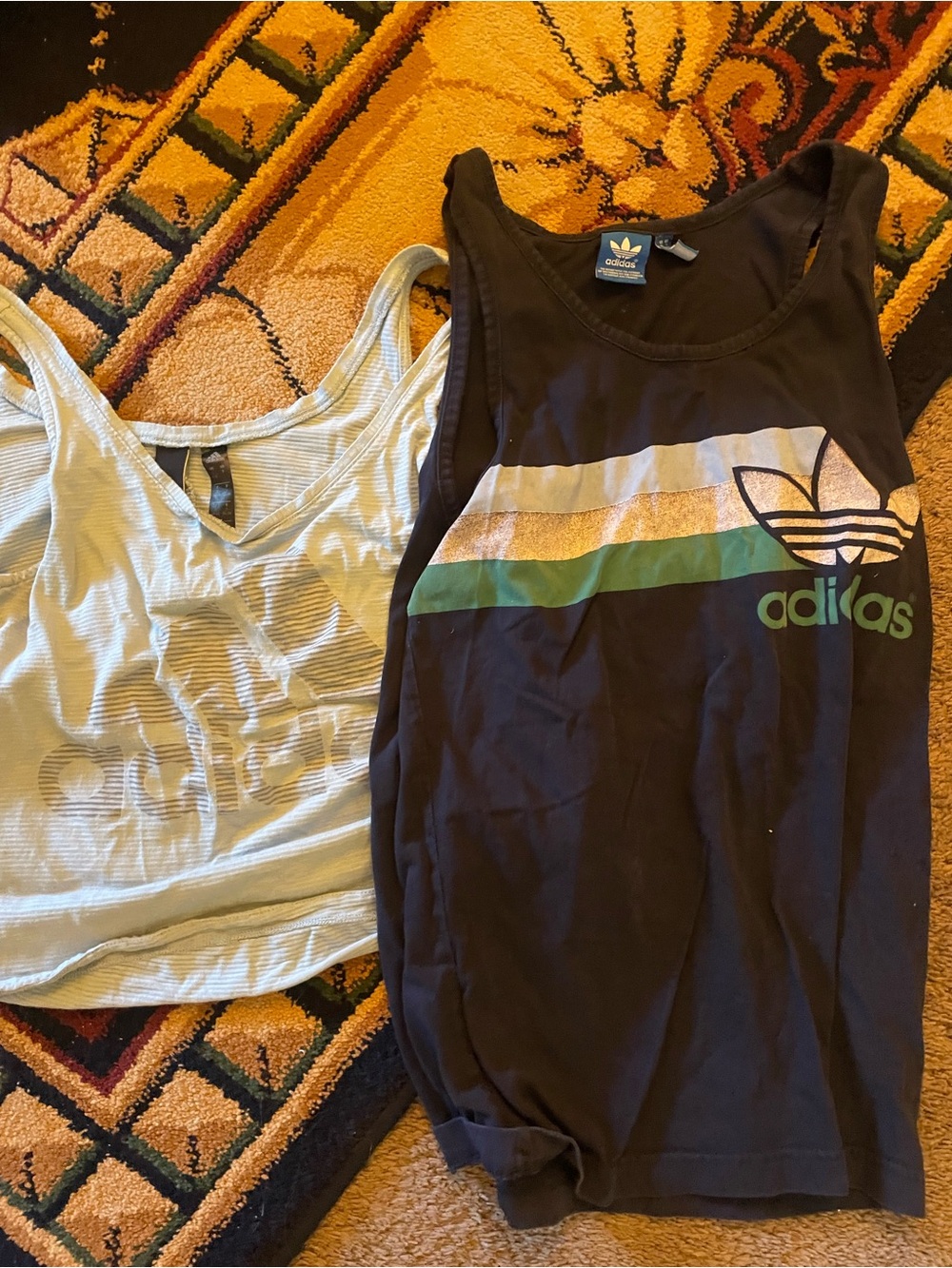 Lot of 2 adidas tanks